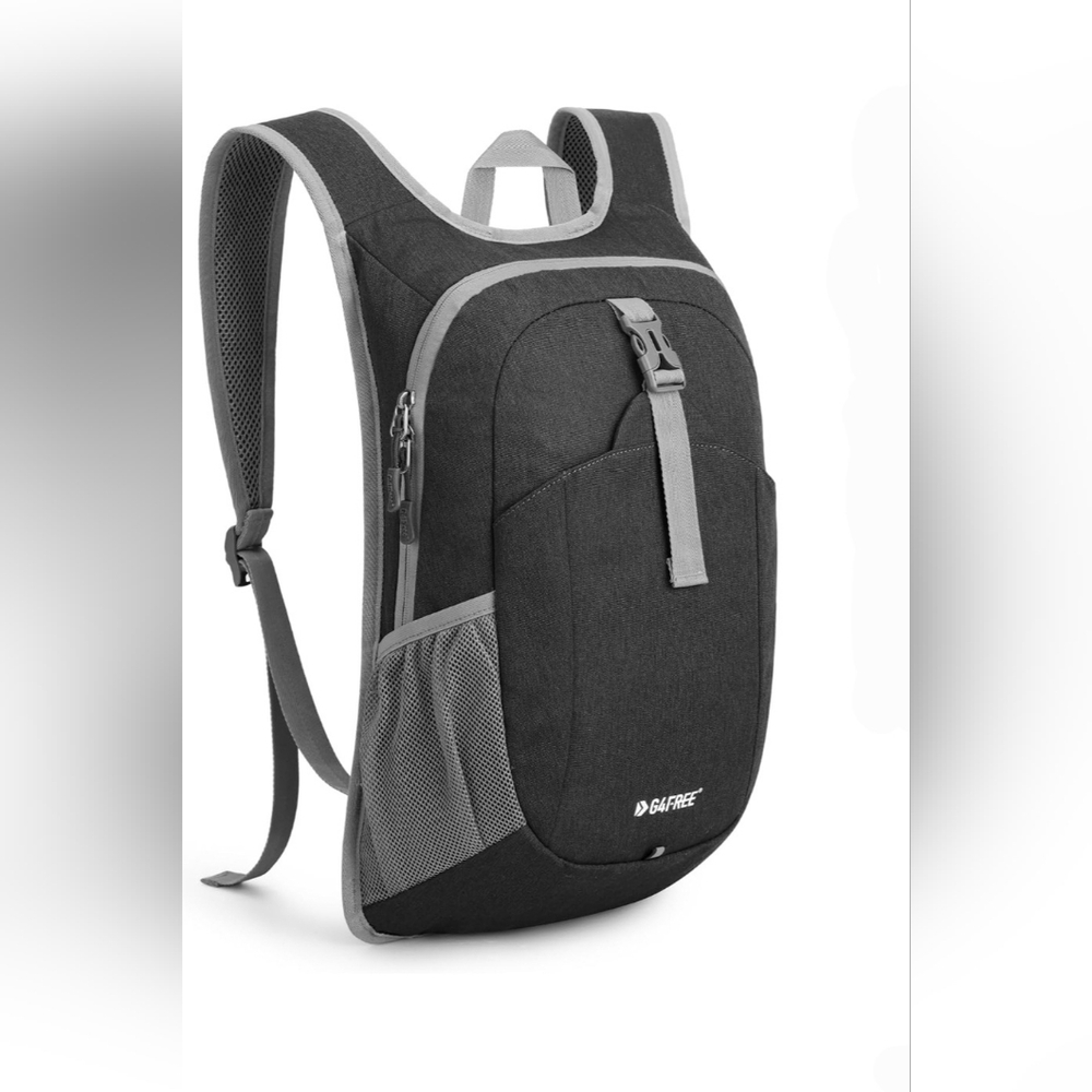 G4Free 12L Lightweight Hiking Backpack – Black